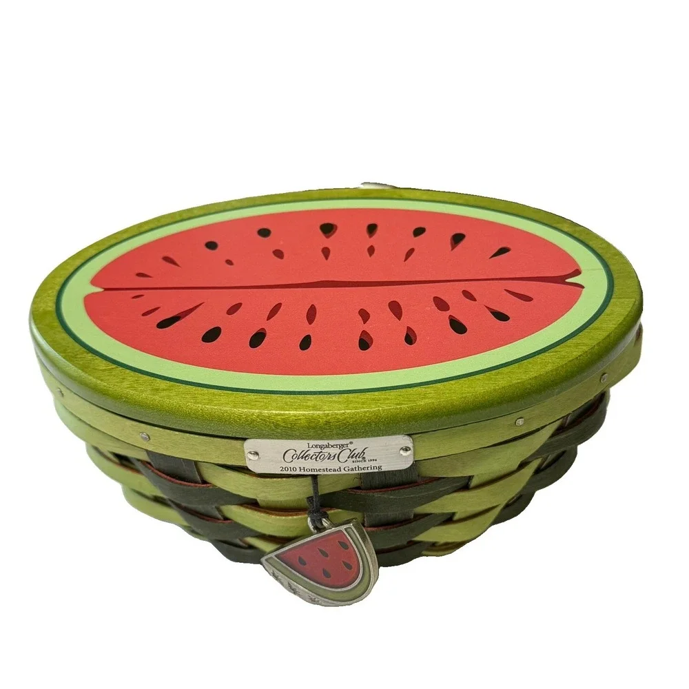 2010 Collectors Club Longaberger Watermelon 7